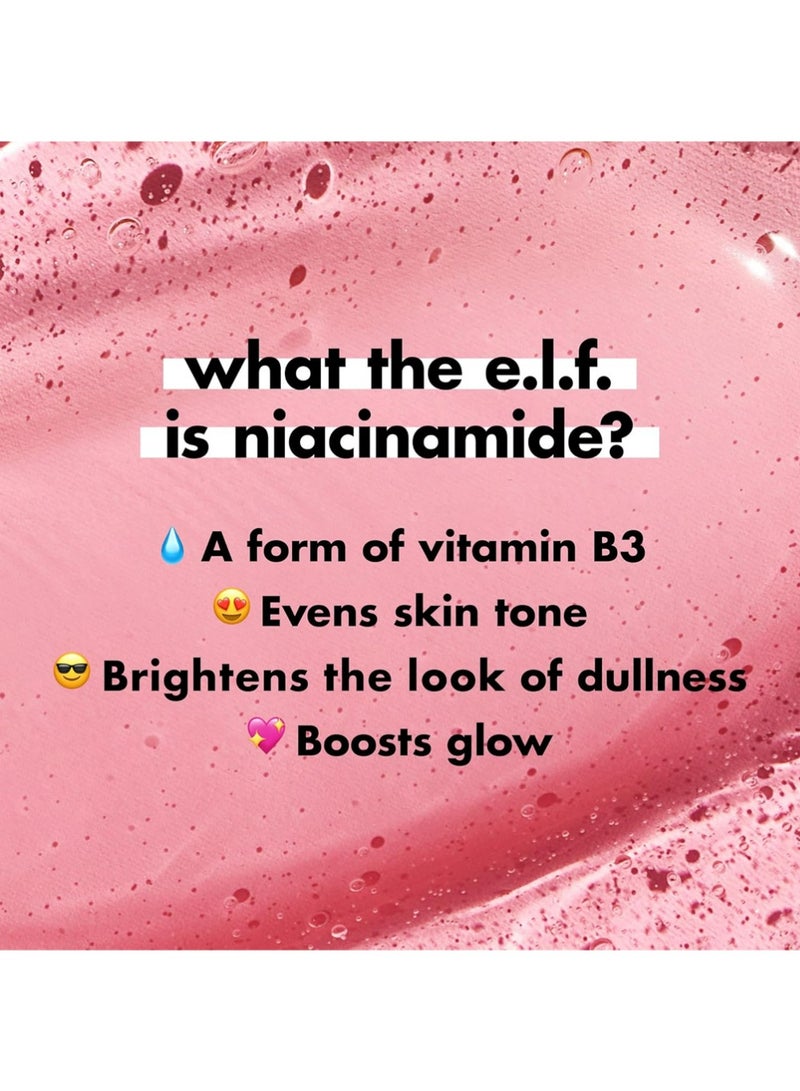 إلف Power Grip Primer + 4٪ Niacinamide, جل القائم على & ترطيب الوجه Primer, مساواة الجلد & يشرق, قبضات المكياج, نباتية & خالية من القسوة, 0.8 فلور أوز - Image 5